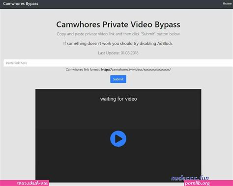 Trying to access camwhores.tv with VPN...